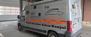 Endgültige Beklebung